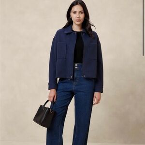 Banana Republic Knit Short Jacket Size M